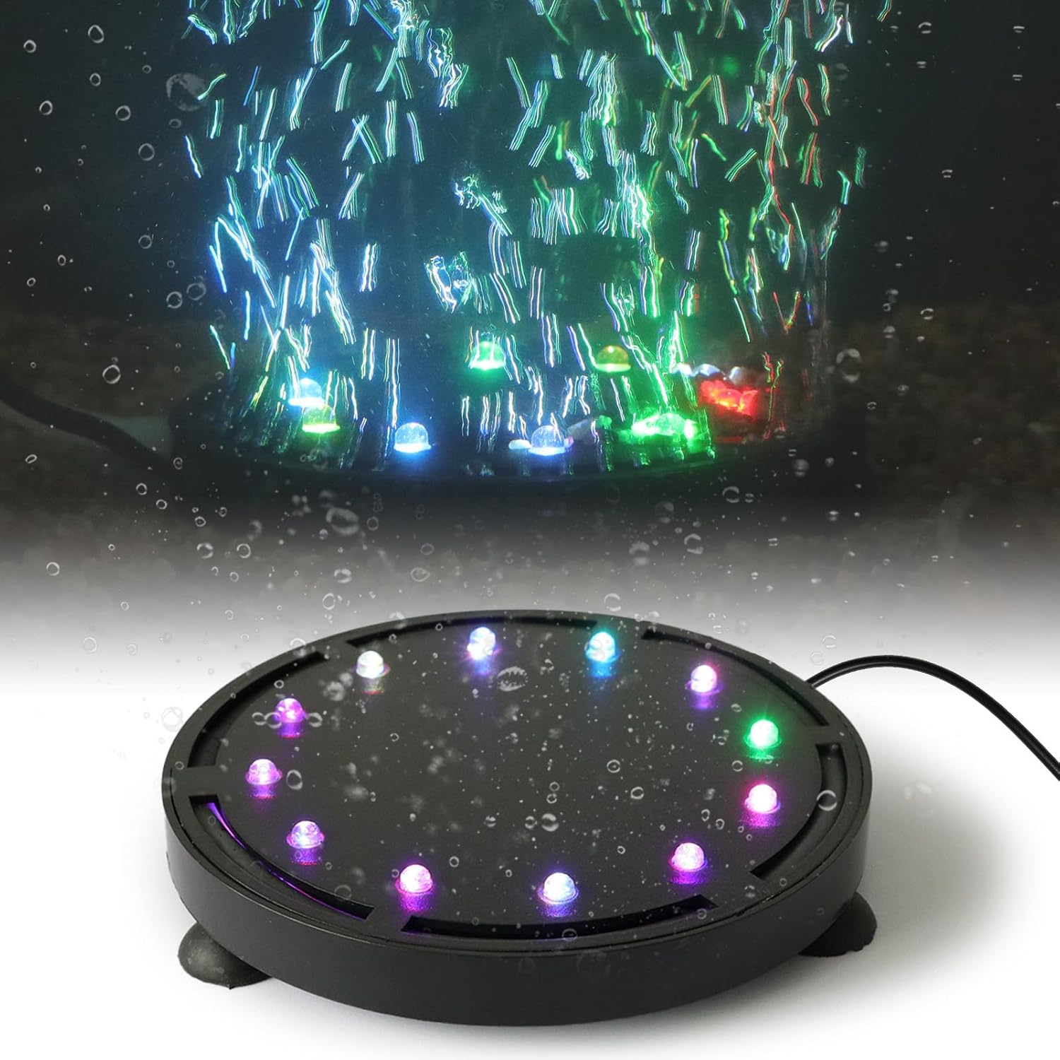 Air Stone Diffuser - Luce a Bolle per Acquario 9/12