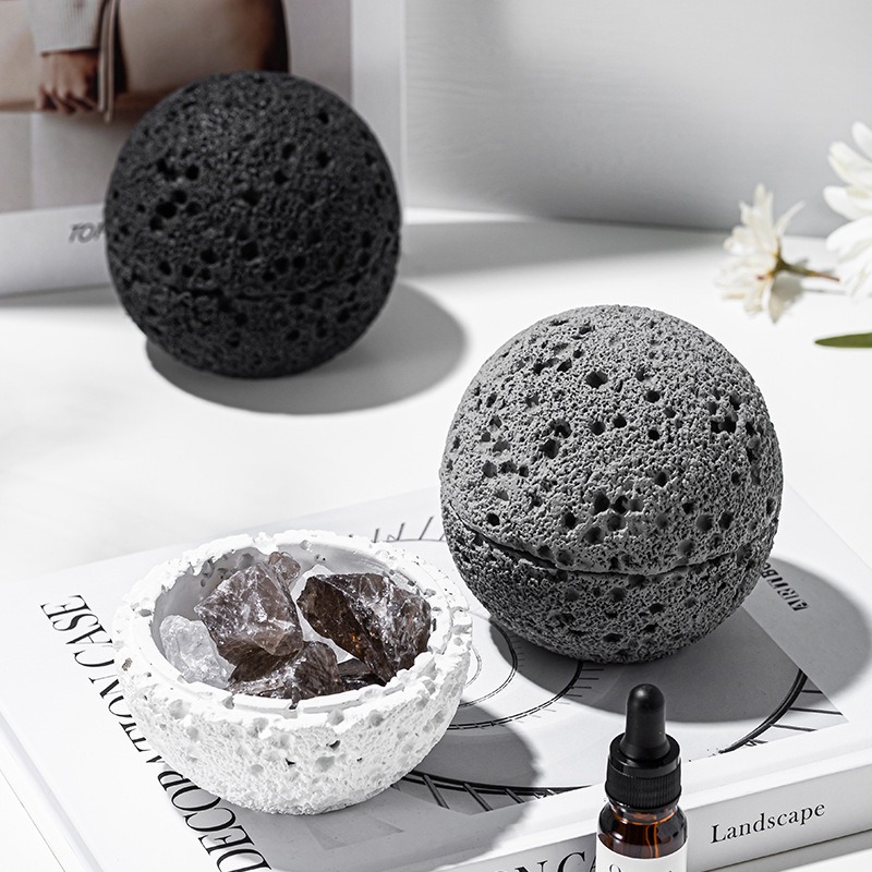 Air Stone Diffuser - Scultura di Roccia Vulcanica, Diffusore di