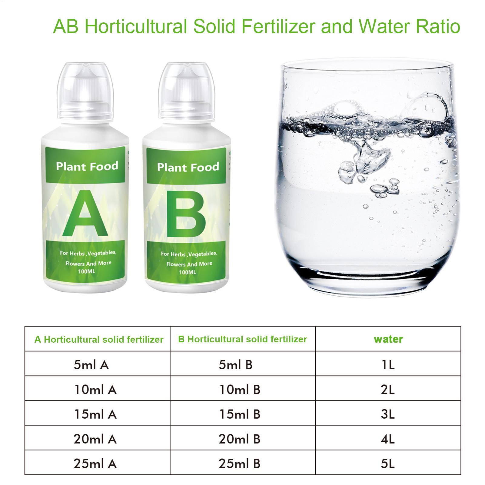 Set di fertilizzanti idroponic - Nutrient Solution Ab recensione e prezzo